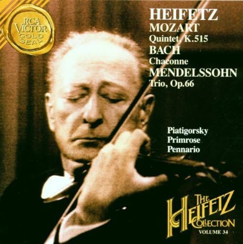 The Heifetz Collection Vol. 34 - Mozart: Quintett K.515 / Bach: Chaconne / Mendelssohn: Trio Op.66 Classical