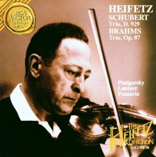 Heifetz Collection, Volume 38: Schubert: Trio D. 929 / Brahms: Trio Op.87 Classical