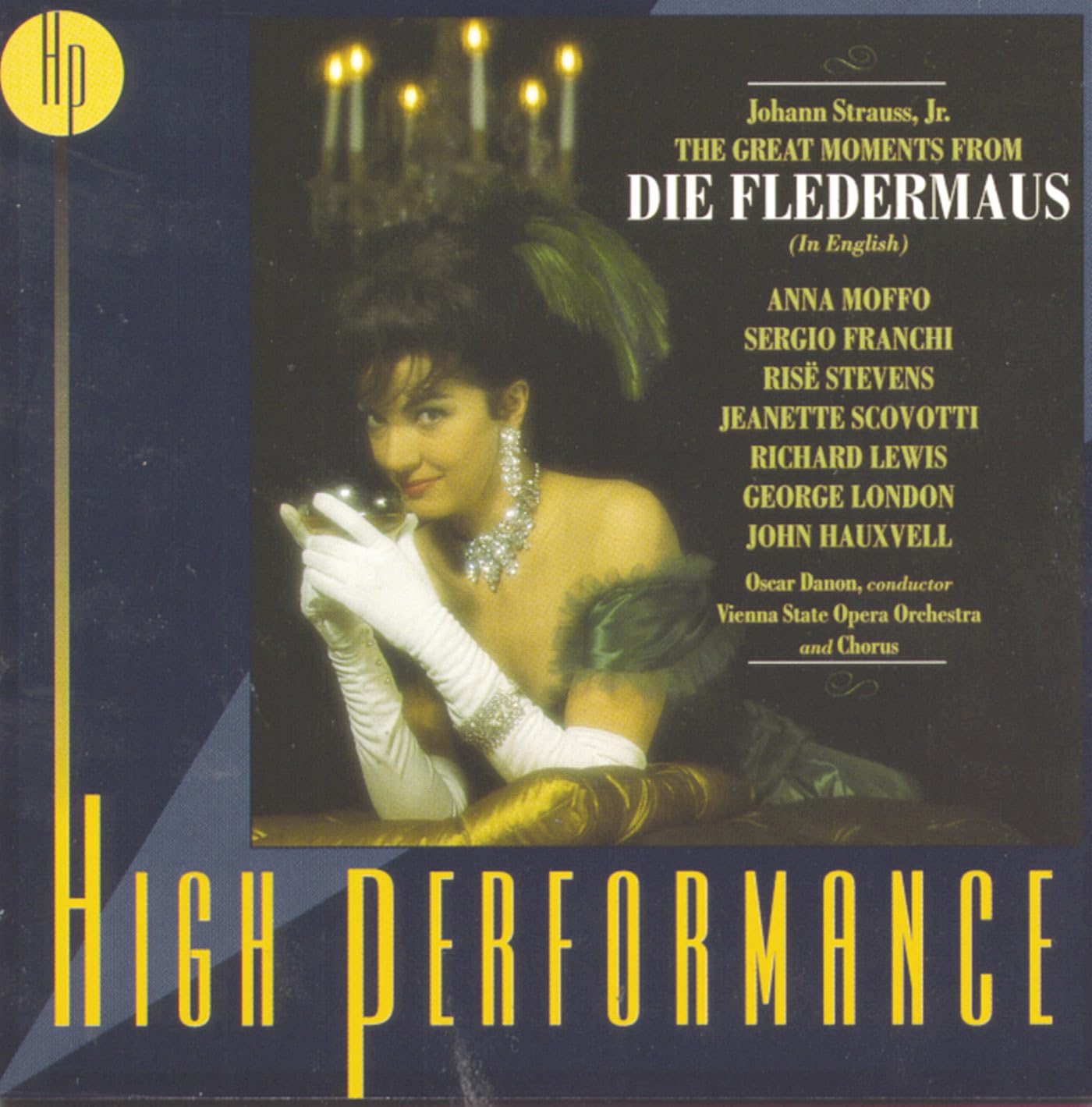 High Performance - Die Fledermaus (Great Moments From) (englisch ) (Aufnahme Wien 1963) Classical