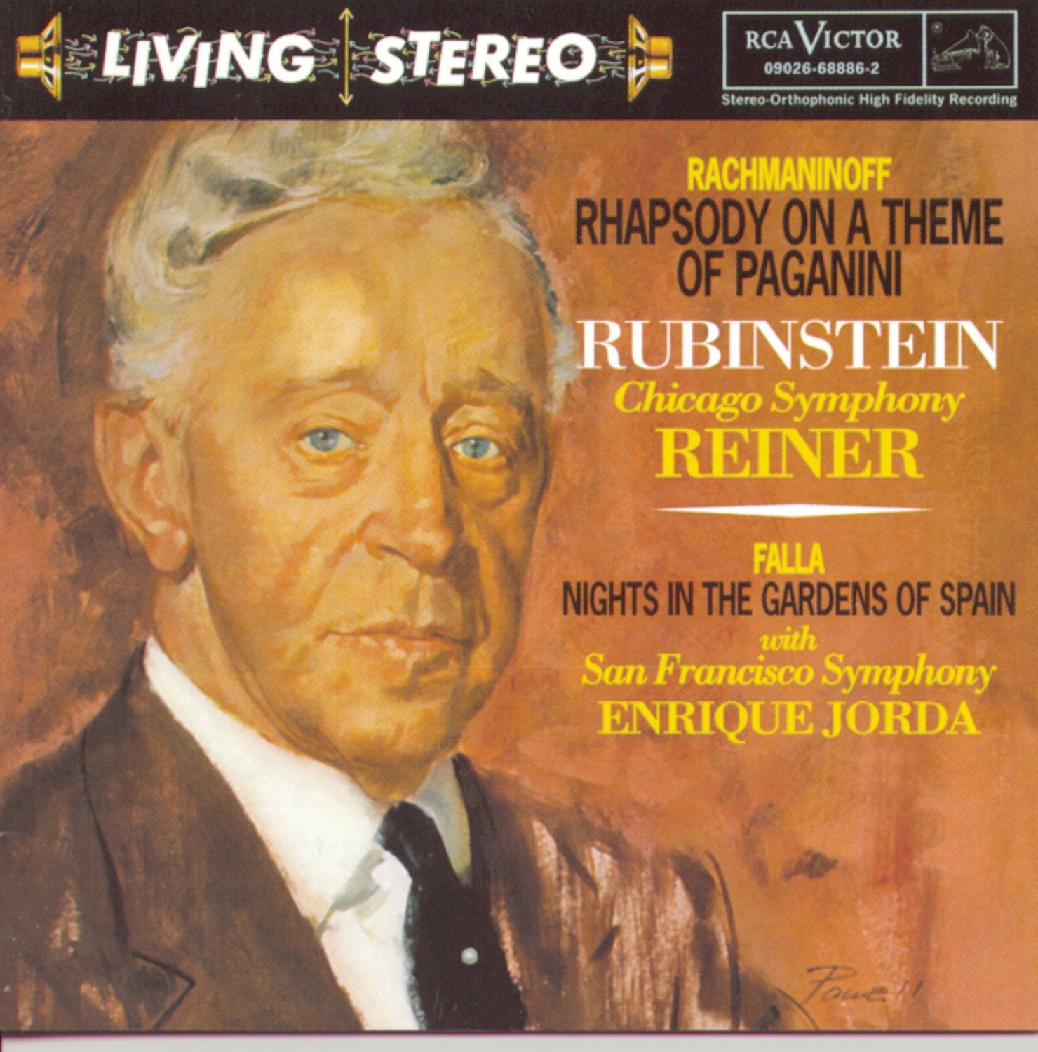 Living Stereo - Artur Rubinstein (Werke von Rachmaninoff, Falla und Chopin) (Aufnahmen 1956-1958) Classical