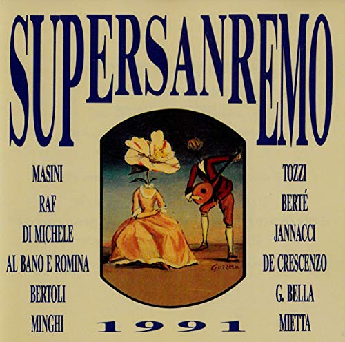 SUPERSANREMO 1991 - Masini/Raf/Bertoli... (Timbro rosso SIAE) - CD Music
