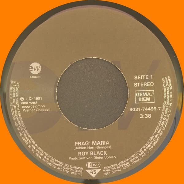 Product Image: Frag' Maria (1991, Bohlen) / Vinyl single
