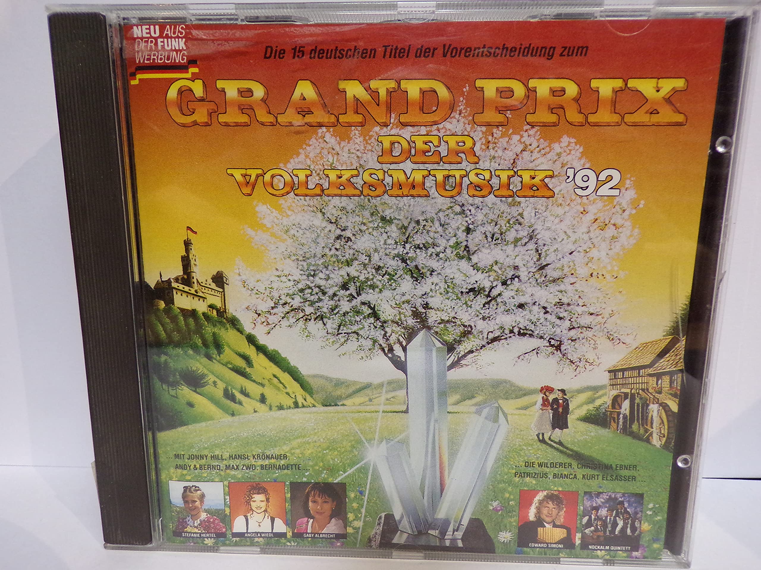 Product Image: 1992-Die 15 deutschen Titel zum Vorentscheid