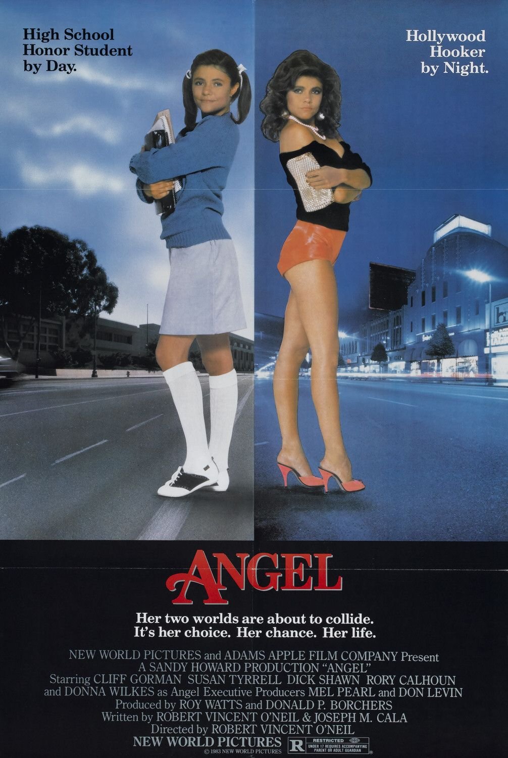 Angel (1984) - Donna Wilkes, Cliff Gorman, Rory Calhoun (DVD) Films