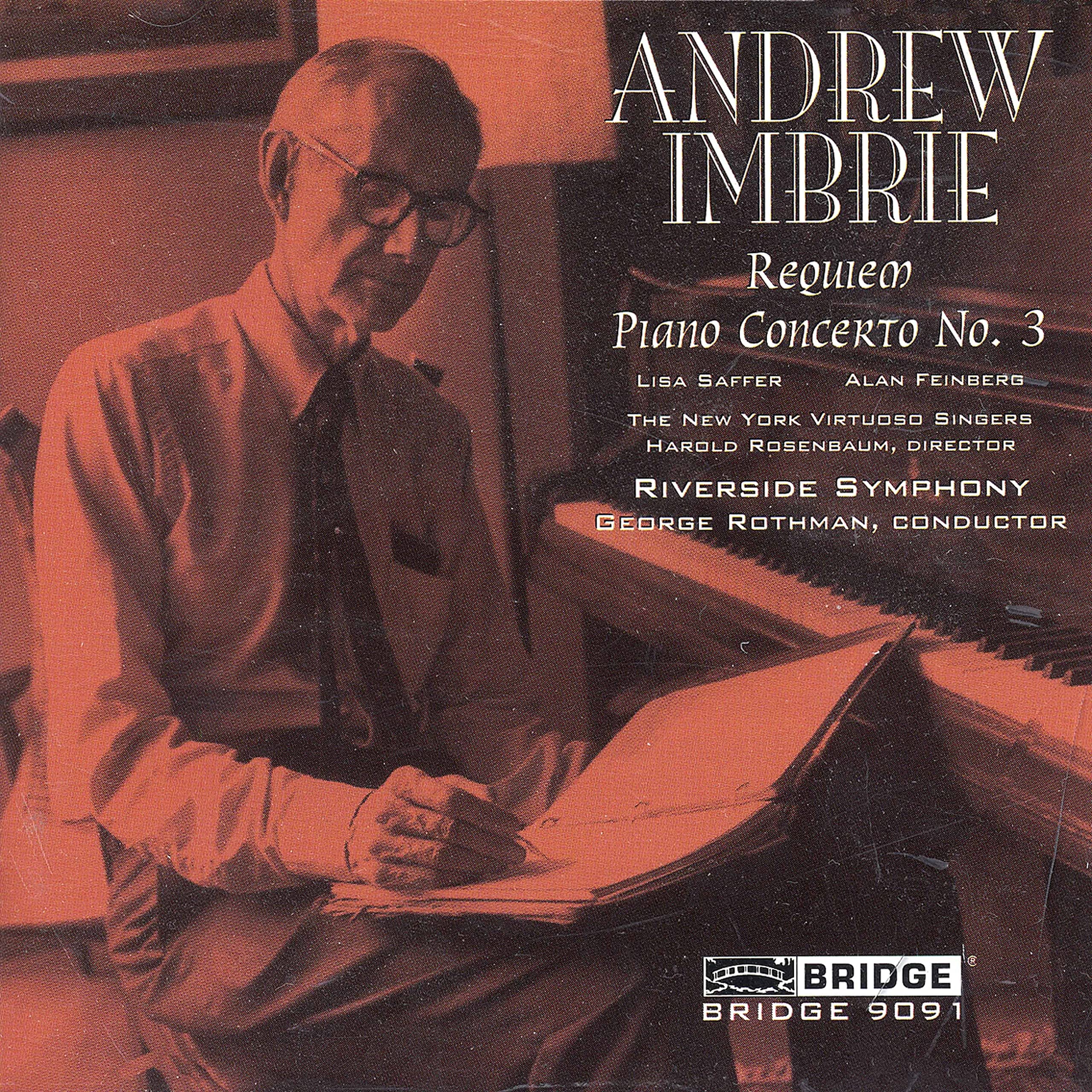 Imbrie : Requiem/Piano Concerto 3 cd