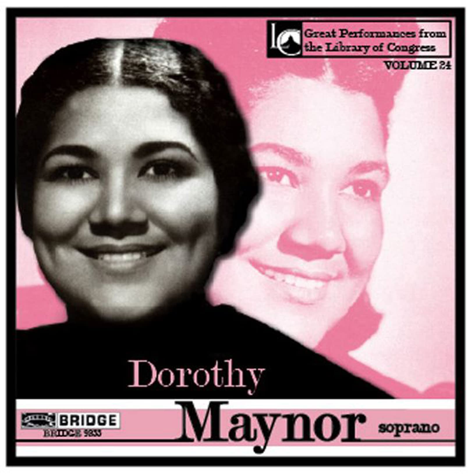 Dorothy Maynor: Great Performances from the Library of Congress, Vol. 24 cd
