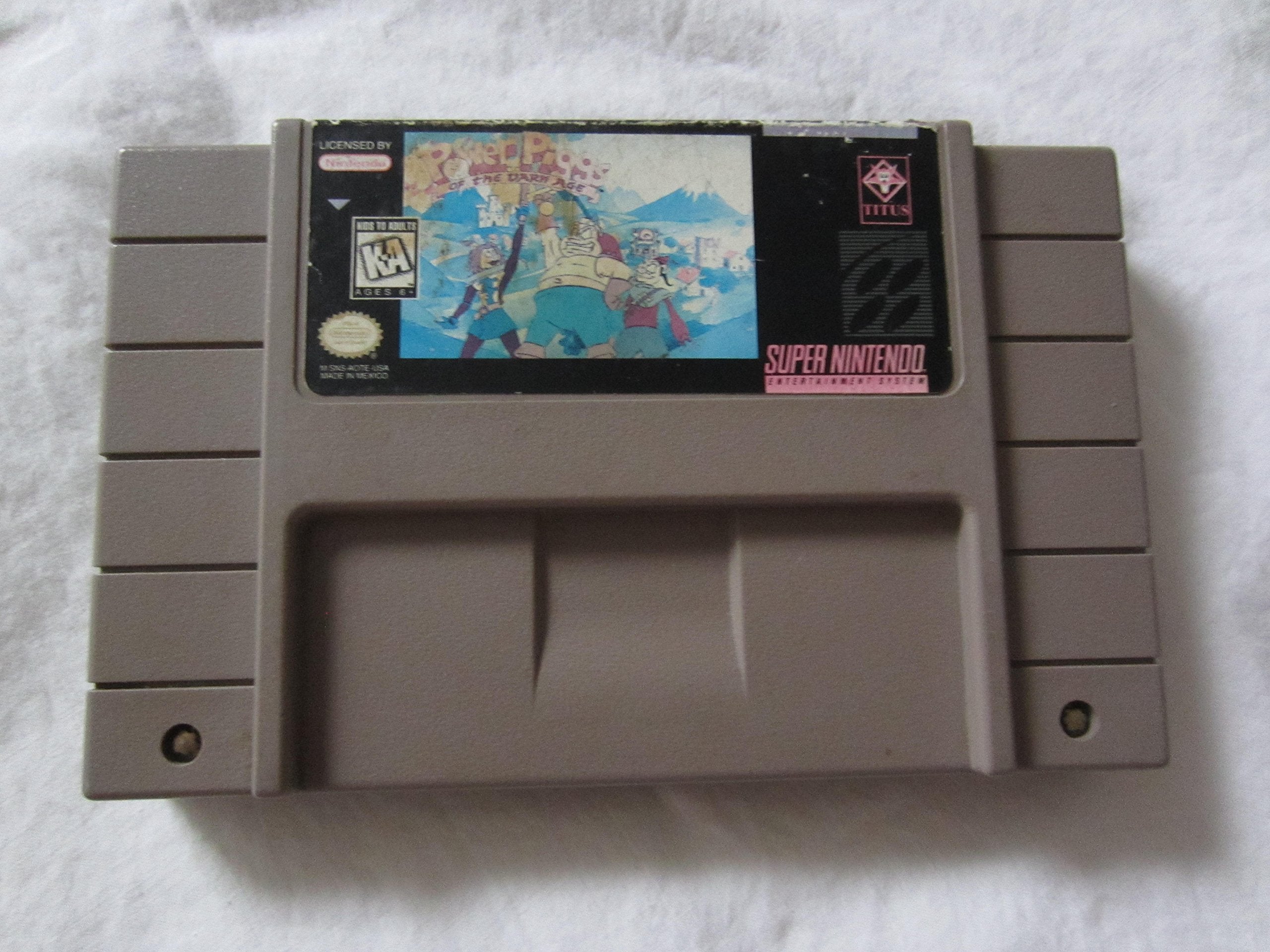 Power piggs of the dark age - Super Nintendo - PAL game