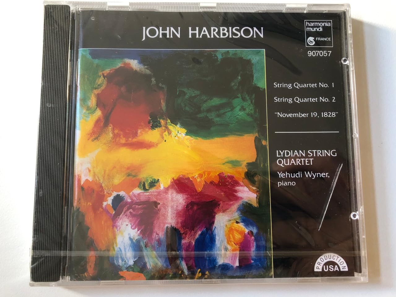 Harbison : Quatuors A Cordes N.1 & 2. November 19, 1828 cd