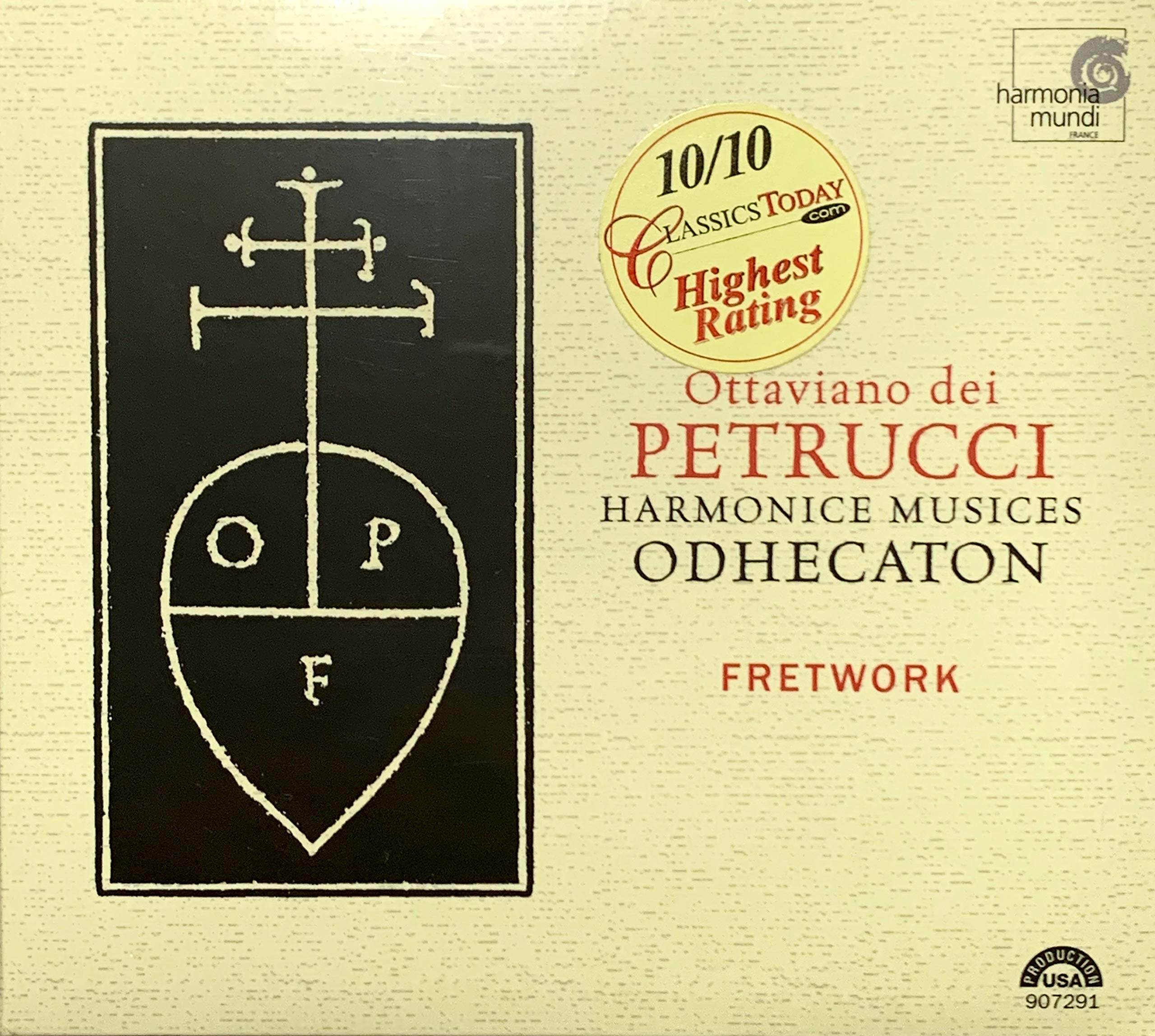 Harmonices Musices Odhecaton Classical