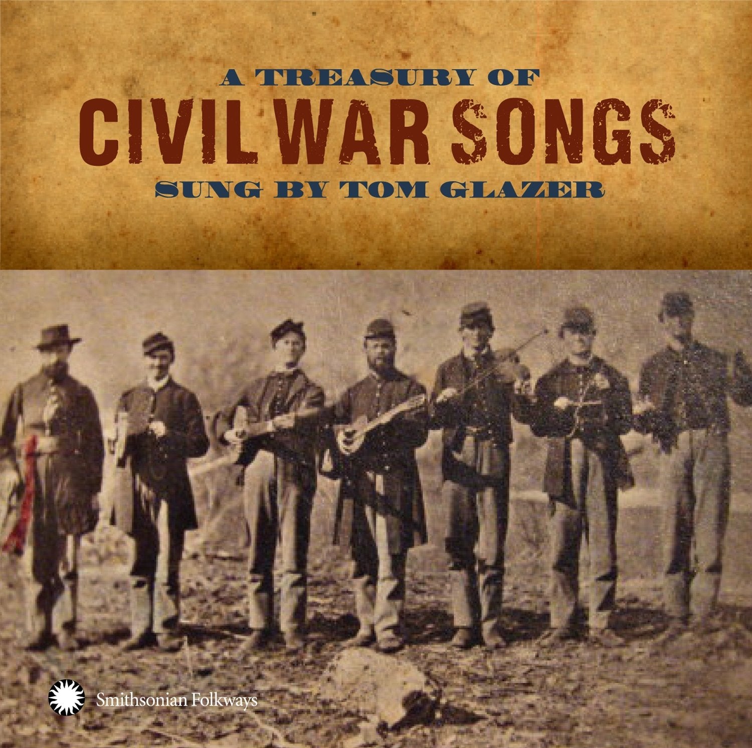 A Treasury of Civil War Songs Sung by Tom Glazer Pop