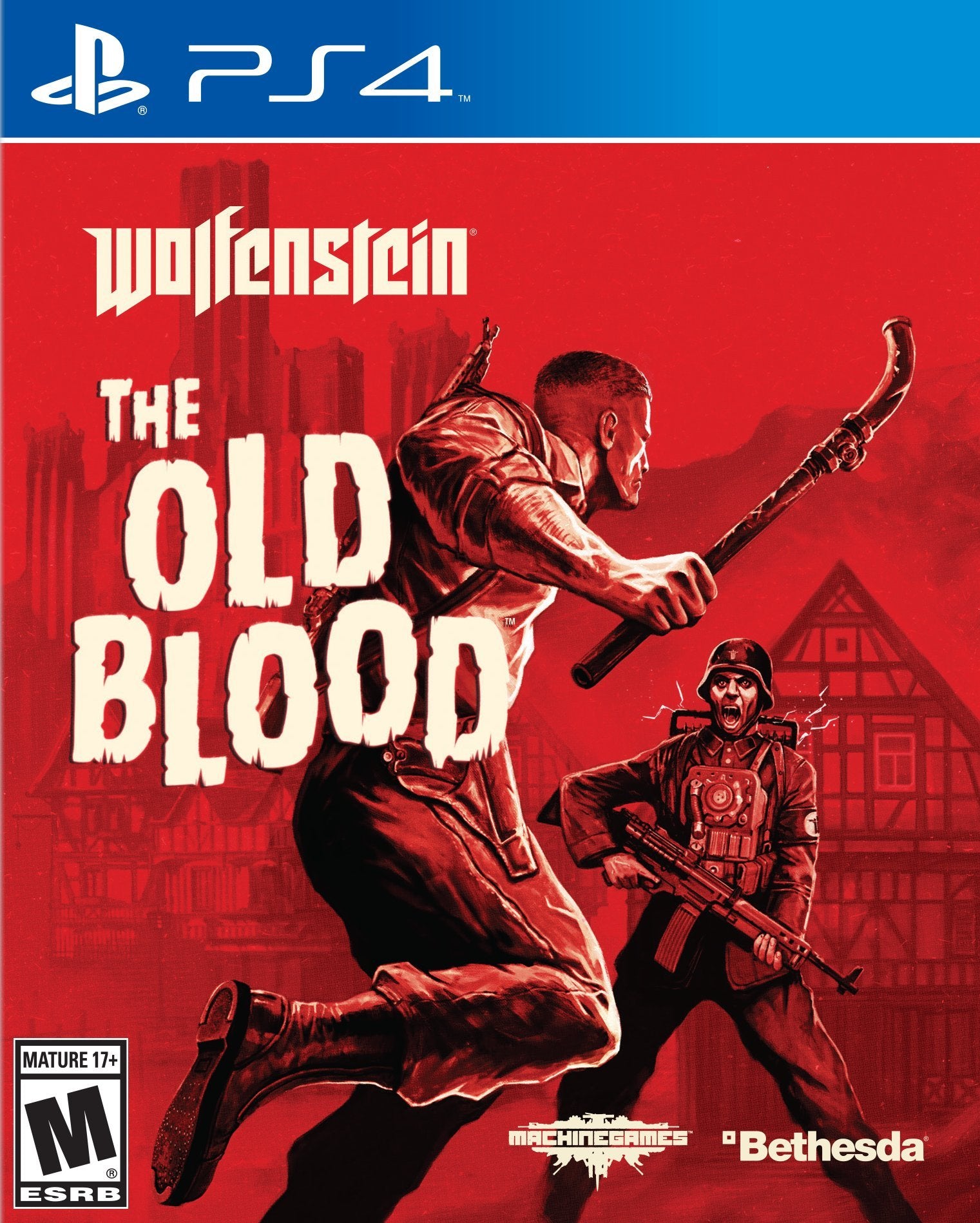 Wolfenstein: The Old Blood - PlayStation 4 by Bethesda game