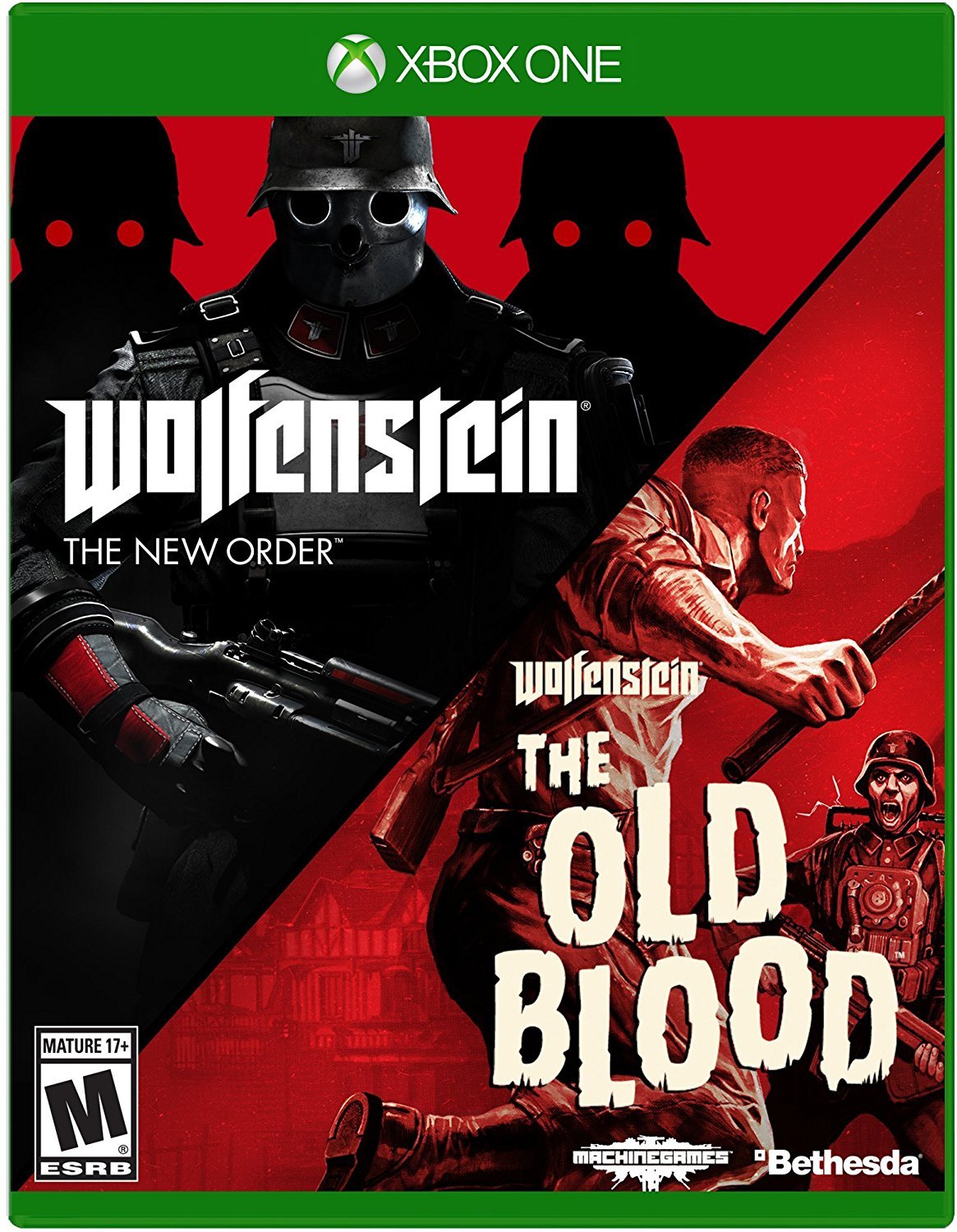WOLFENSTEIN: THE TWO PACK FOR XBOX ONE - WOLFENSTEIN: THE TWO PACK FOR XBOX ONE (1 Games) Xbox One
