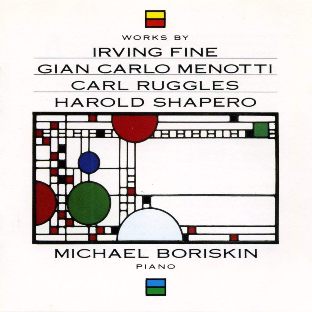 Boriskin joue Fine, Menotti, Ruggles, Shapero cd