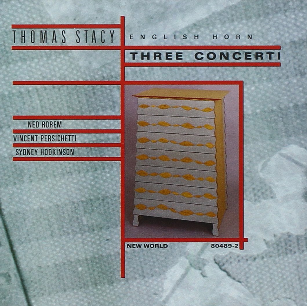 Thomas Stacy: 3 Concerti (Rorem,Persichetti,...) Classical