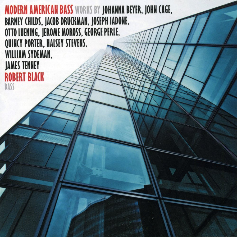 Modern American Bass. Robert Black. cd