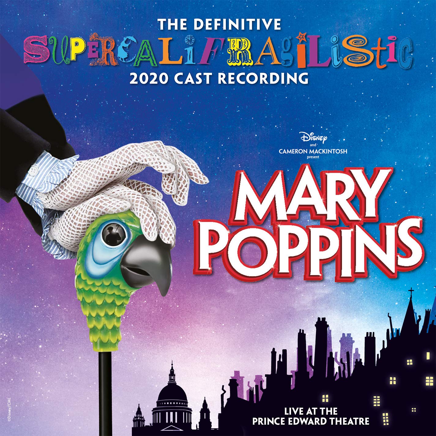 Mary Poppins (the Definitive Supercalifragilistic 2020 Cast Recording Live) cd