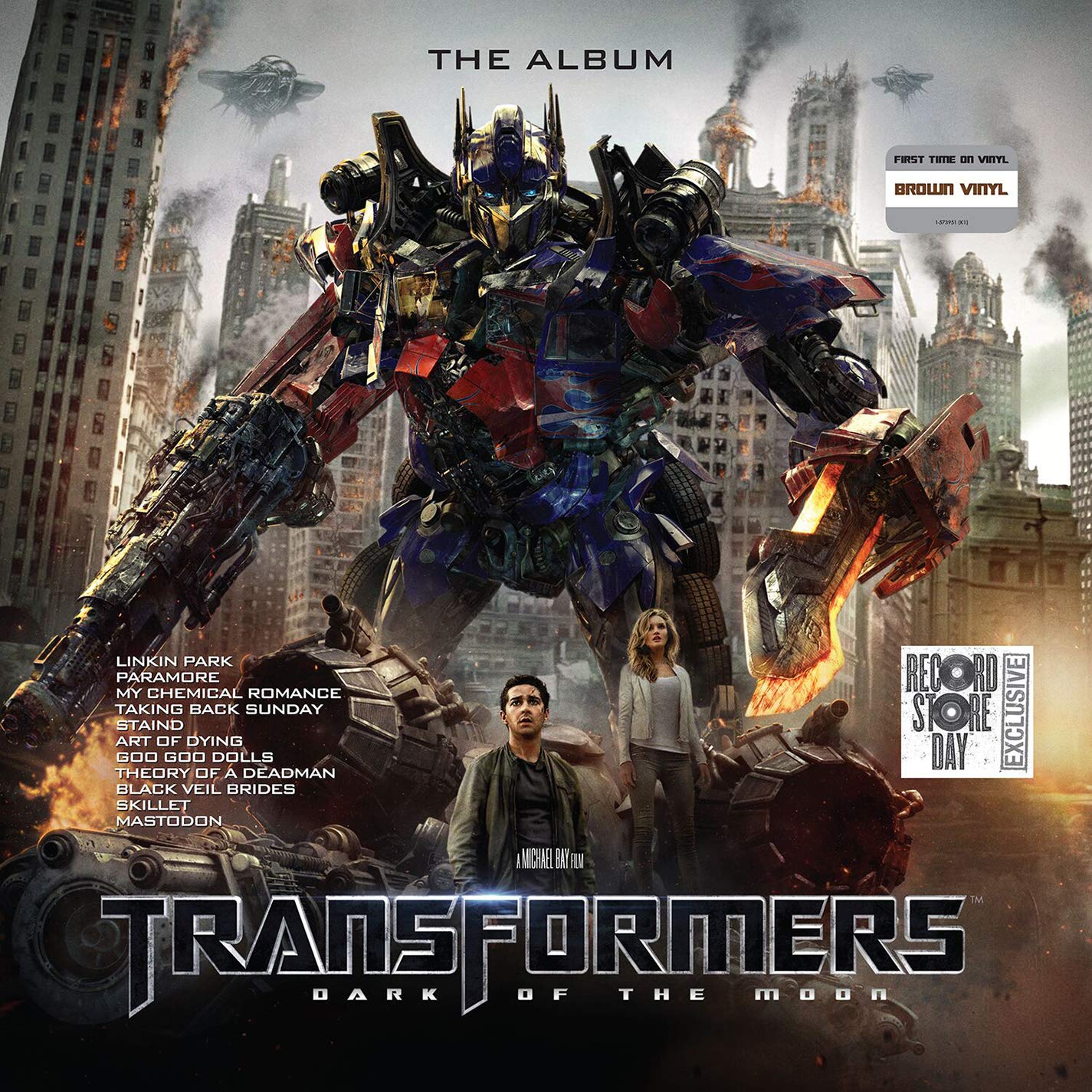 Transformers:Dark of the Moon-the Album Pop