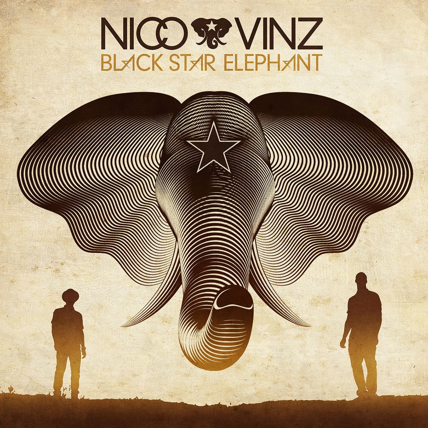 Black Star Elephant Pop