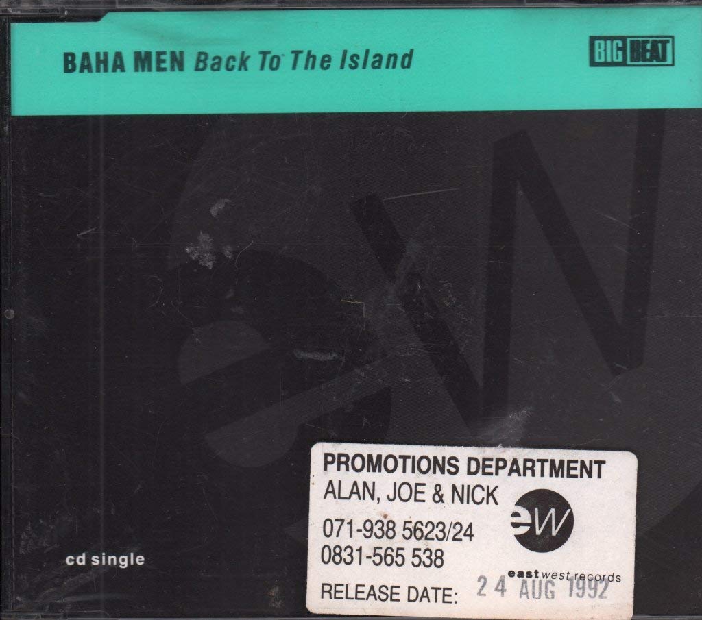 Product Image: Back to the island (4 versions, 1992)