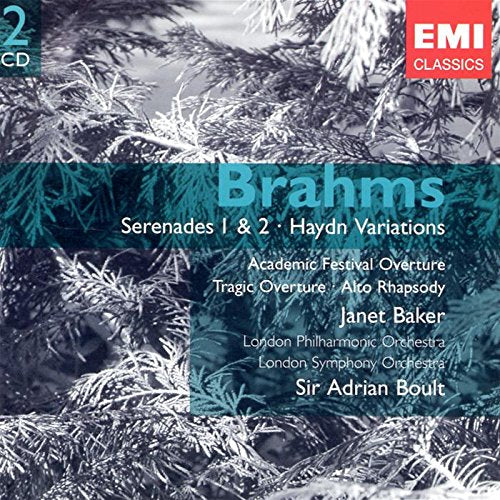 Brahms : Sérénades n° 1 et n° 2 - Variations sur un thème de Haydn cd