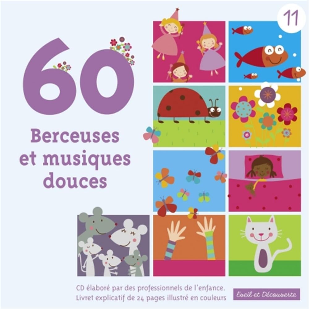 Various Artists - 60 Berceuses Et Musiques Douces Children & Young People