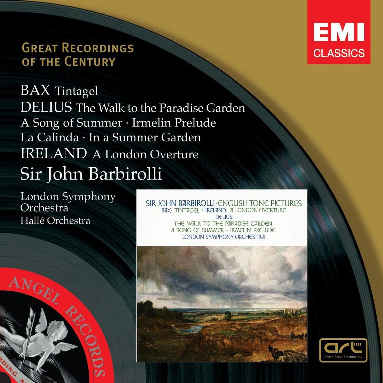 Sir John Barbirolli - Groc Bax Delius Ireland cd