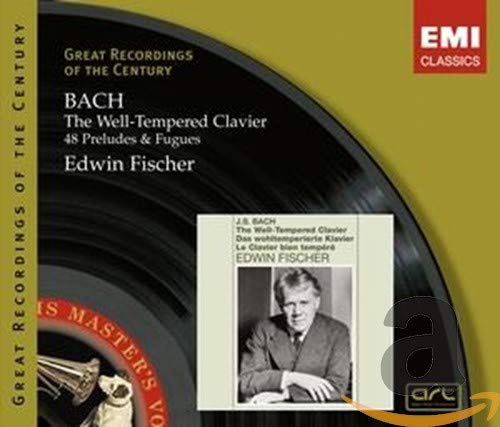 Edwin Fischer - Groc Bach The Well Tempered cd