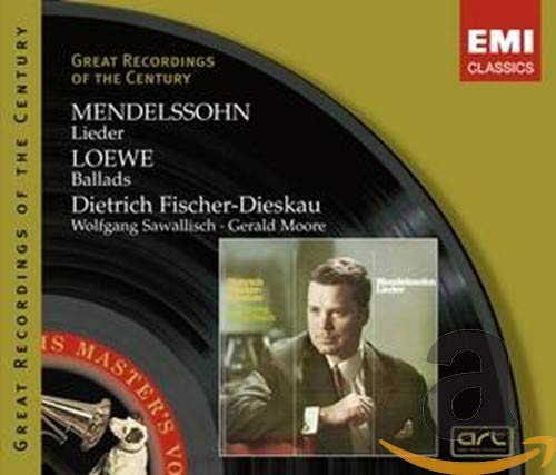Product Image: Mendelssohn: Lieder . Loewe: Ballads