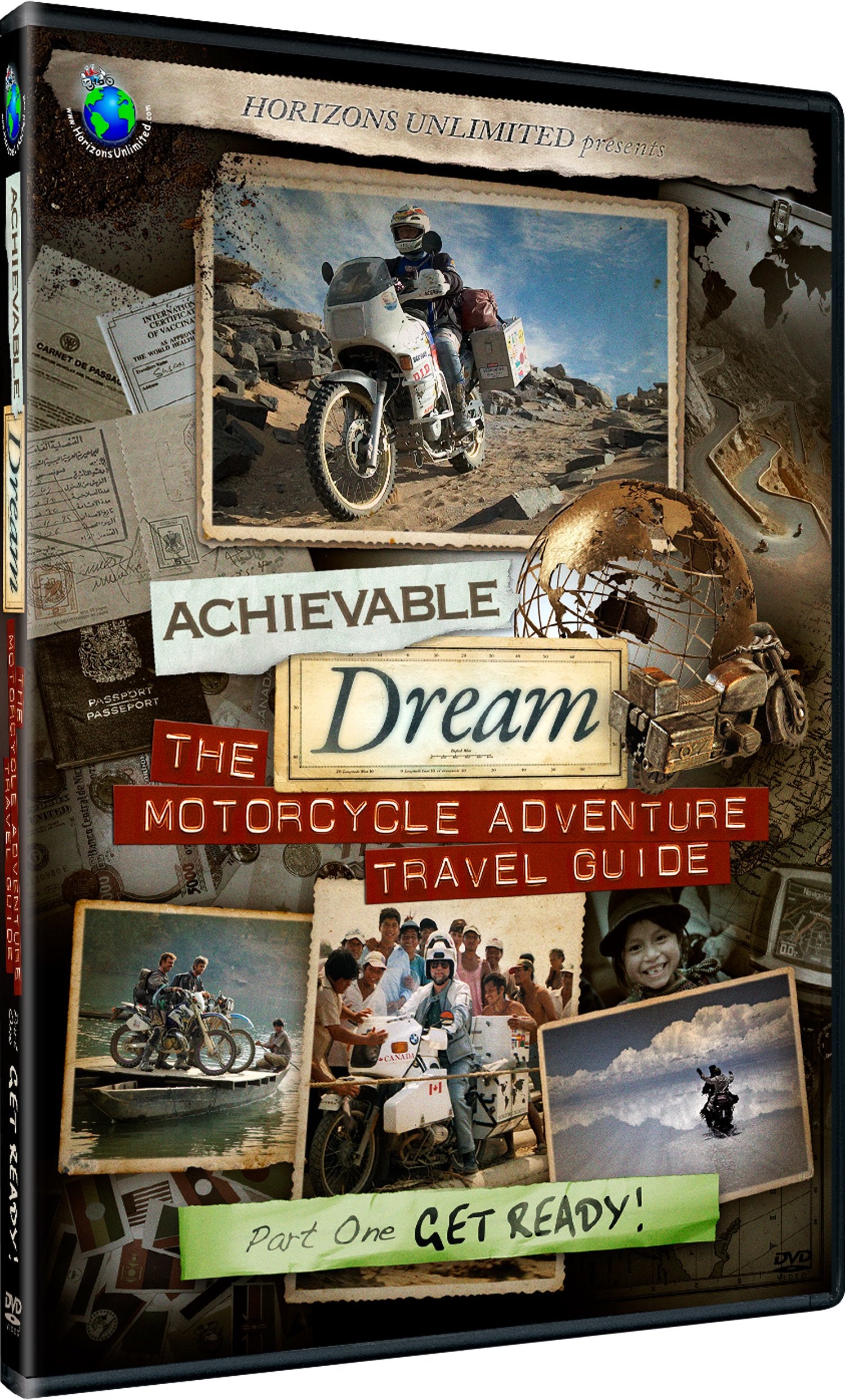 Achievable Dream - Motorcycle Adventure Travel Guide - Get Ready! Box sets