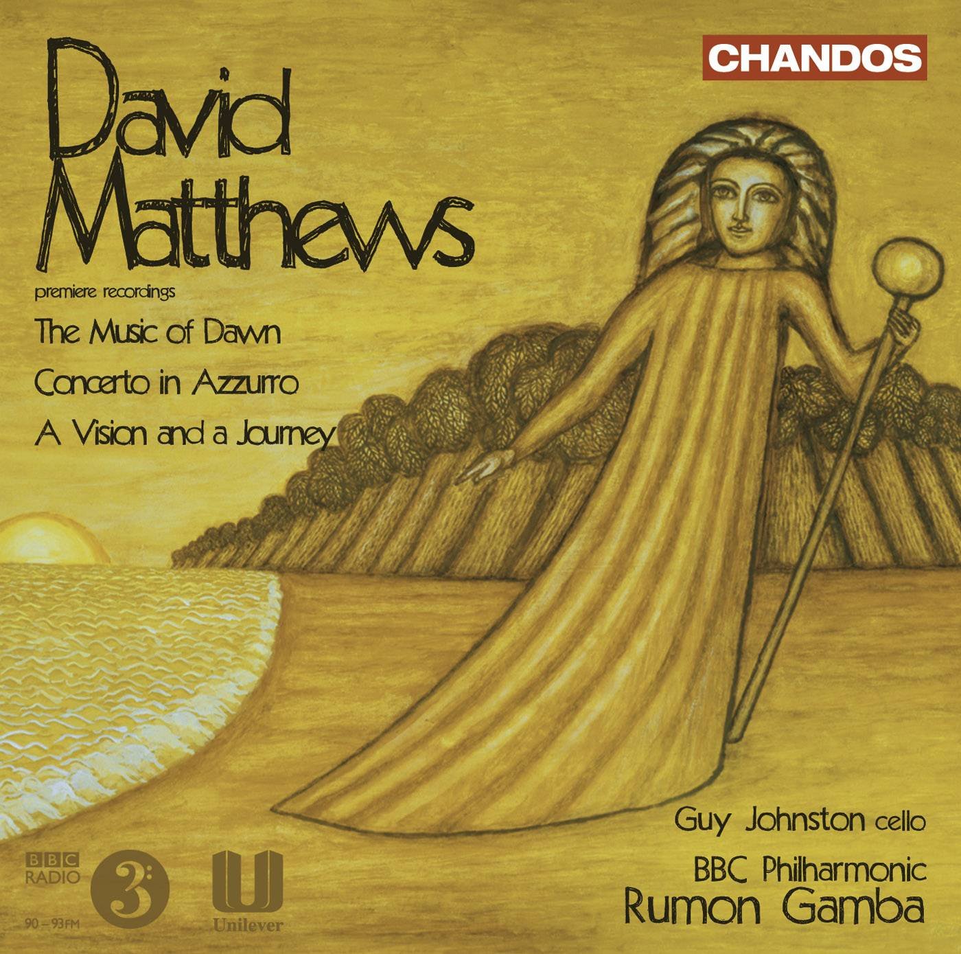 David Matthews: Music Of Dawn; Concerto In Azzurro ; A Vision and a Journey cd