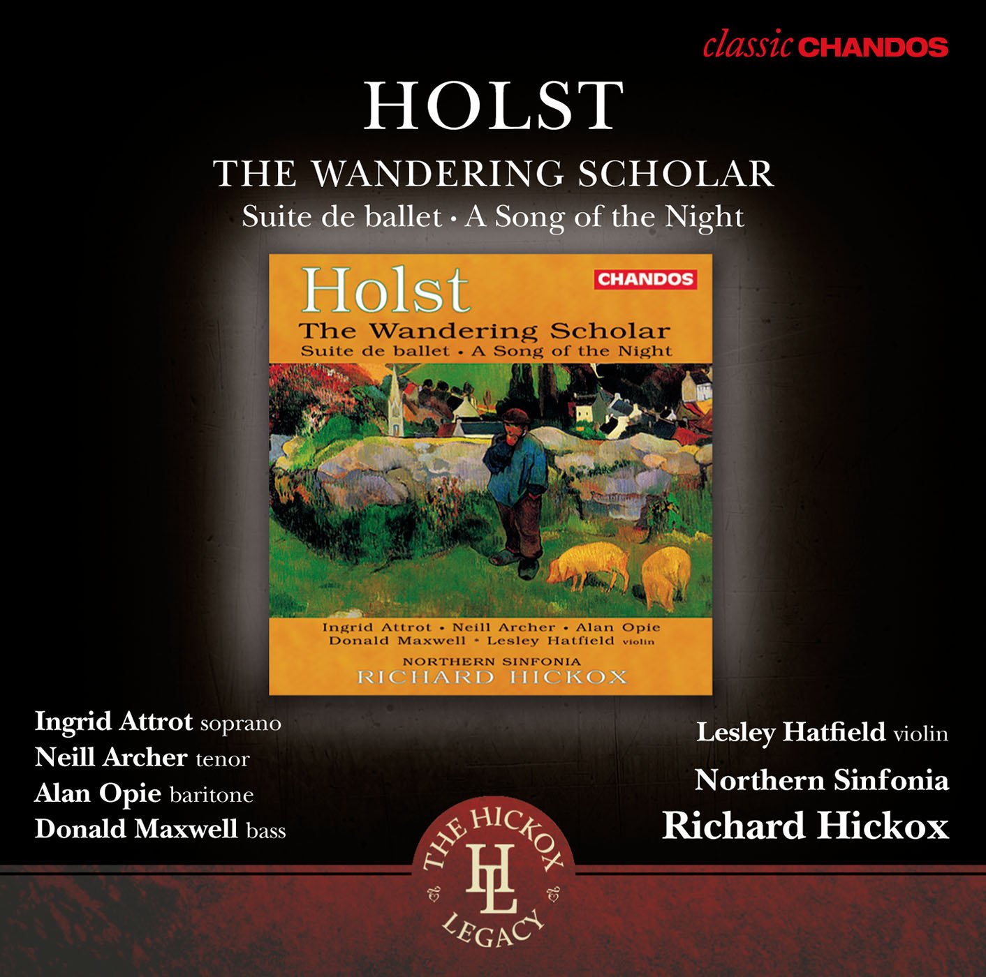 The Wondering Scholar/A Song of the Night op.19/+ cd