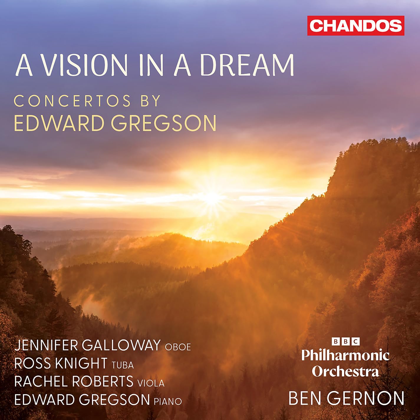 A Vision in a Dream - Concertos By Edward Gregson cd