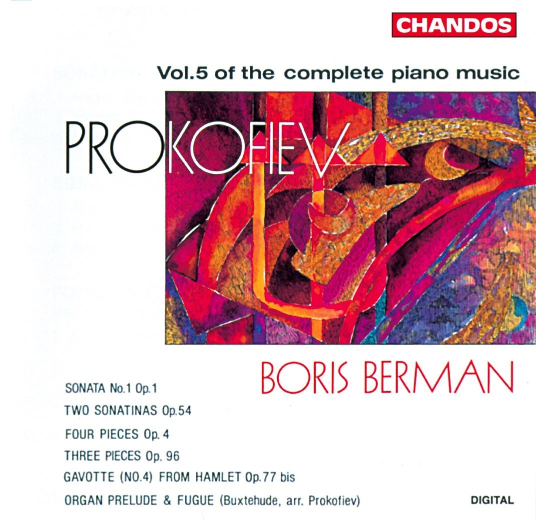 Prokofiev: intégrale de la musique pour piano, Vol. 5 cd