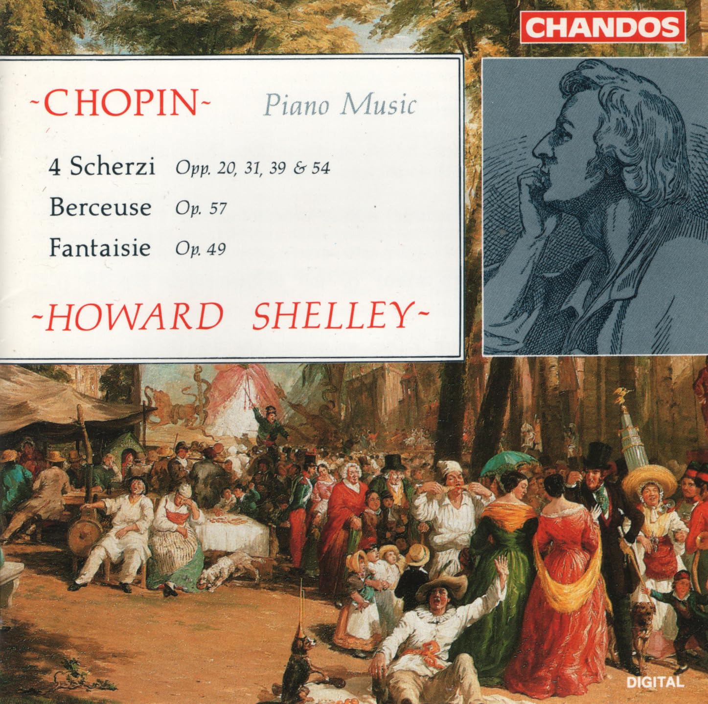 4 Scherzi / Berceuse / Fantasie für Klavier Classical