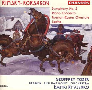 Rimsky-Korsakov: Symphony No.3, Piano Concerto, Op.30 cd