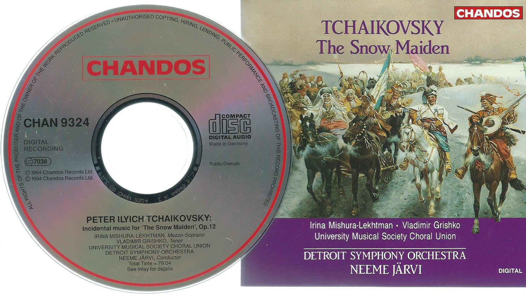 The Snow Maiden Op. 12 Classical