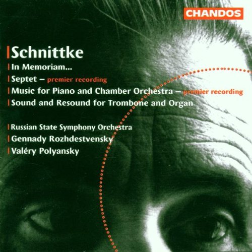Schnittke: In Memoriam / Septet / Music for Piano & Chamber Orchestra / Sound and Resound cd