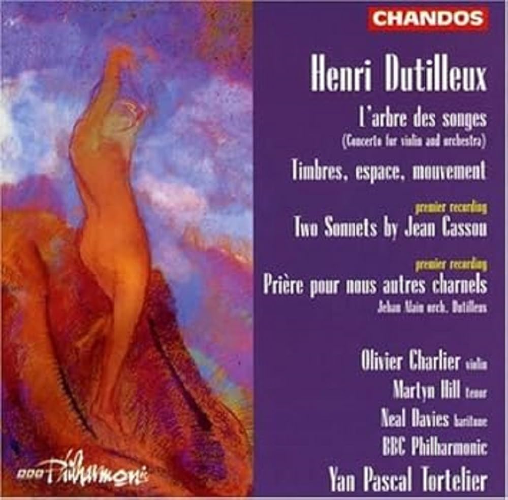 DUTILLEUX HENRI - VIOLIN CTO cd