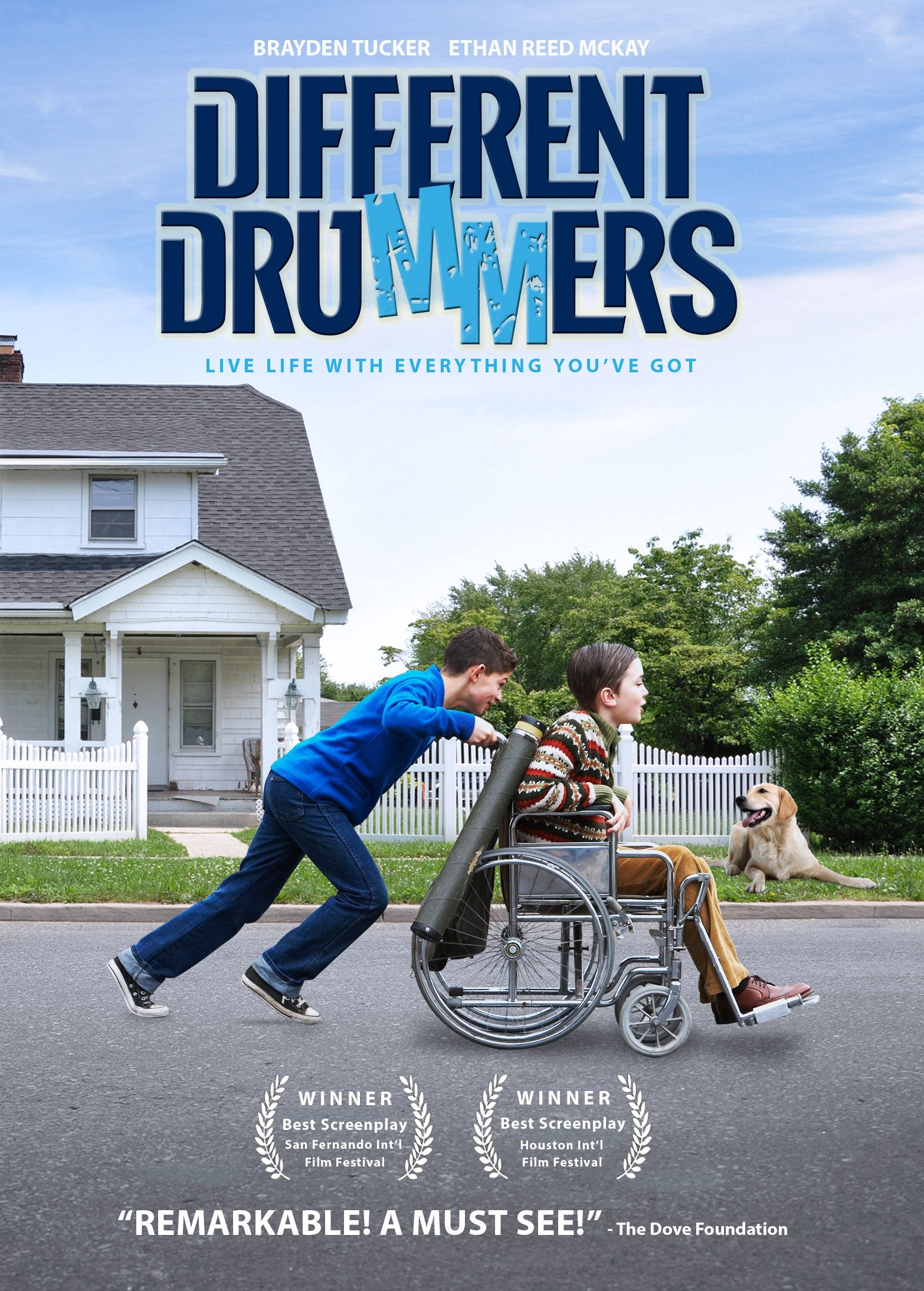 Different Drummers - a deeply inspirational and transcendent family film - based on a true story dvd