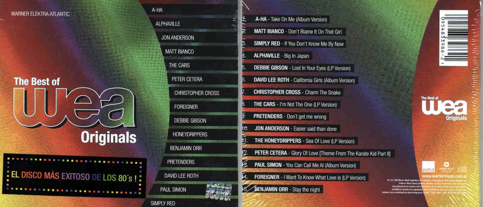 Best of Wea Originals, The Pop