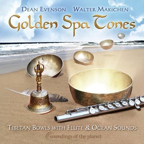 Golden Spa Tones: Tibetan Bowls with Flute & Ocean cd