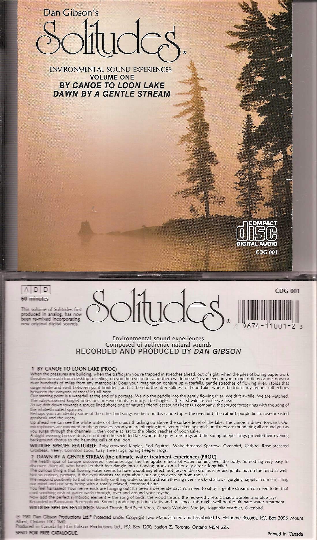 Vol. 1 - By Canoe to Loon Lake Music