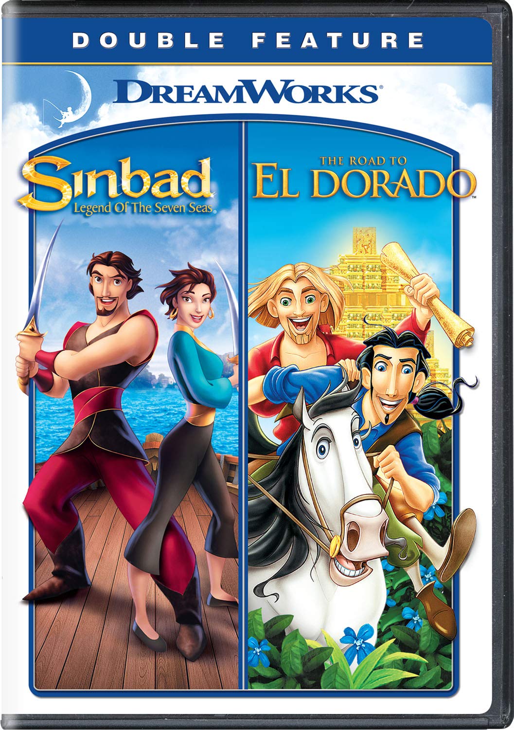 Sinbad: Legend of Seven Seas & Road to El Dorado dvd