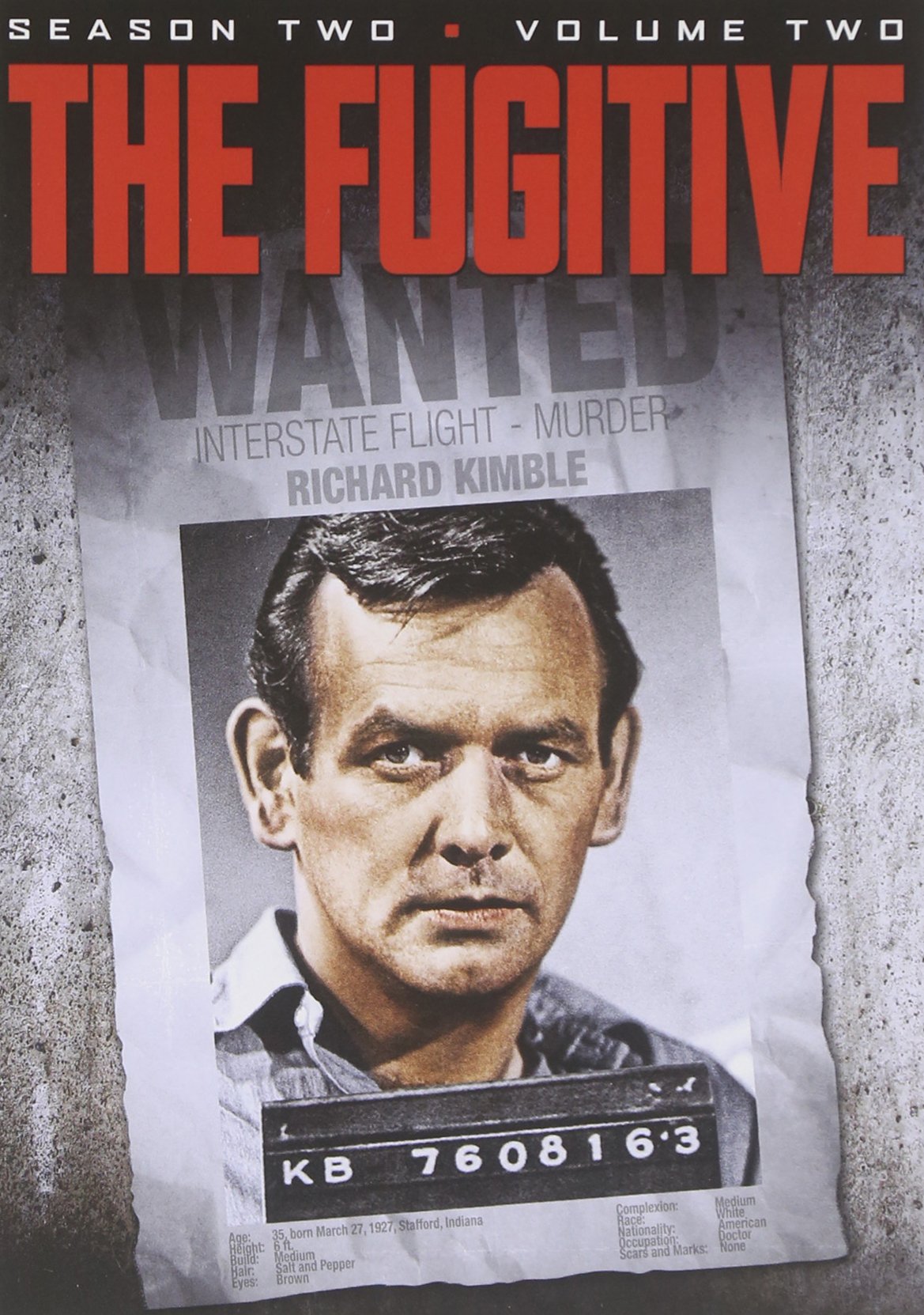 The Fugitive: Season Two, Vol. 2 (2009) David Janssen; William Conrad (japan import) Box sets
