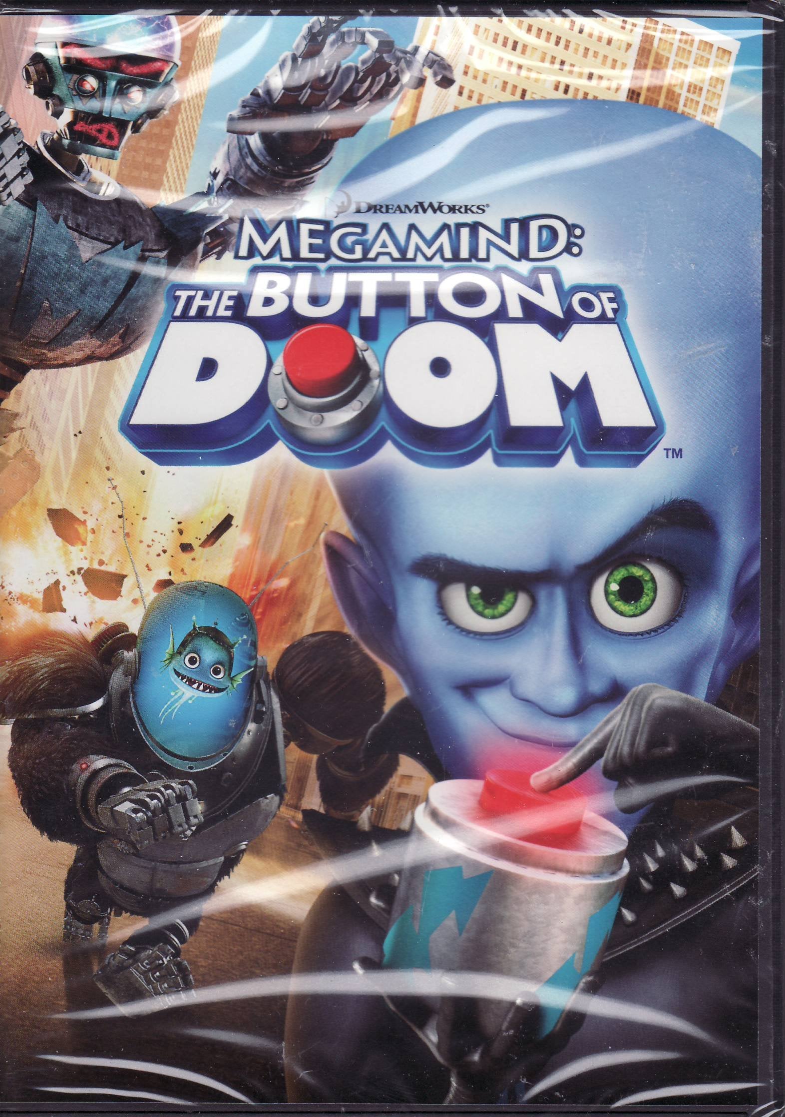 Megamind 's Button Of Doom DVD - All New Mega Adventure Films