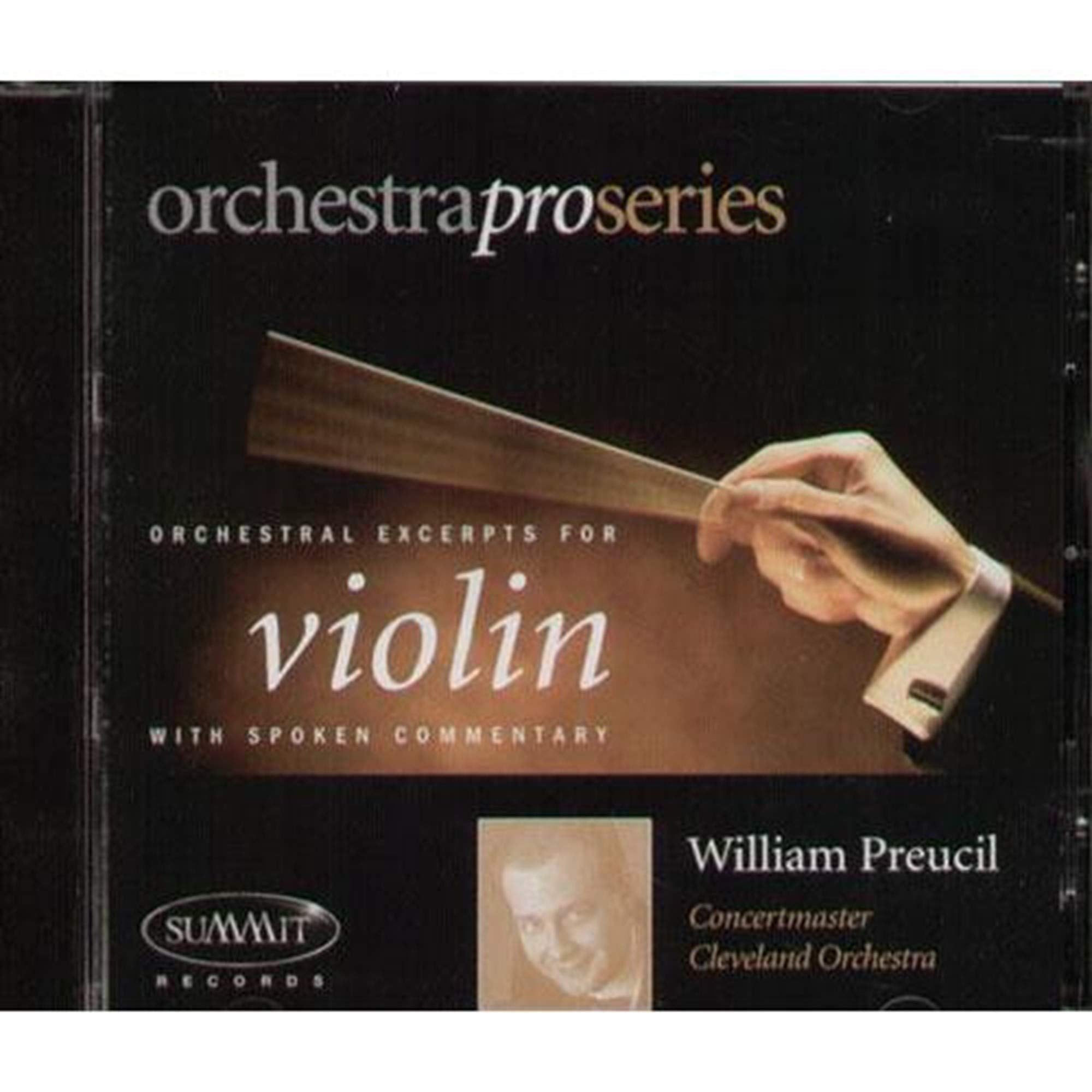 Product Image: William Preucil - Orchestrapro: Violin