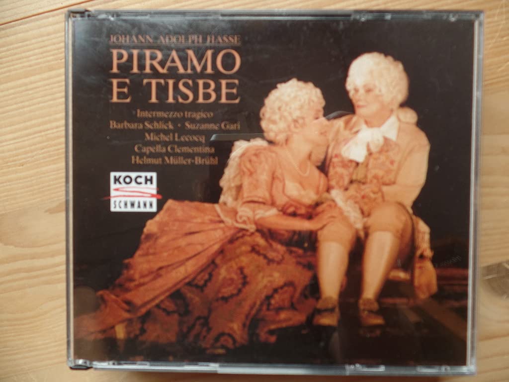 Hasse: Piramo E Tisbe (Gesamtaufnahme) (Aufnahme 1984) Classical