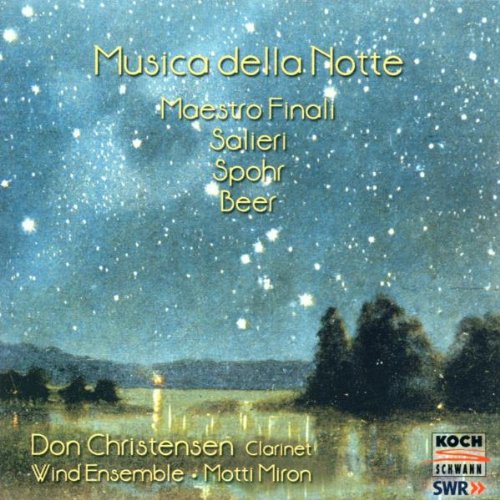 Musica della Notte - Klarinettenkonzerte von Spohr, Beer, Salieri, Finali Classical
