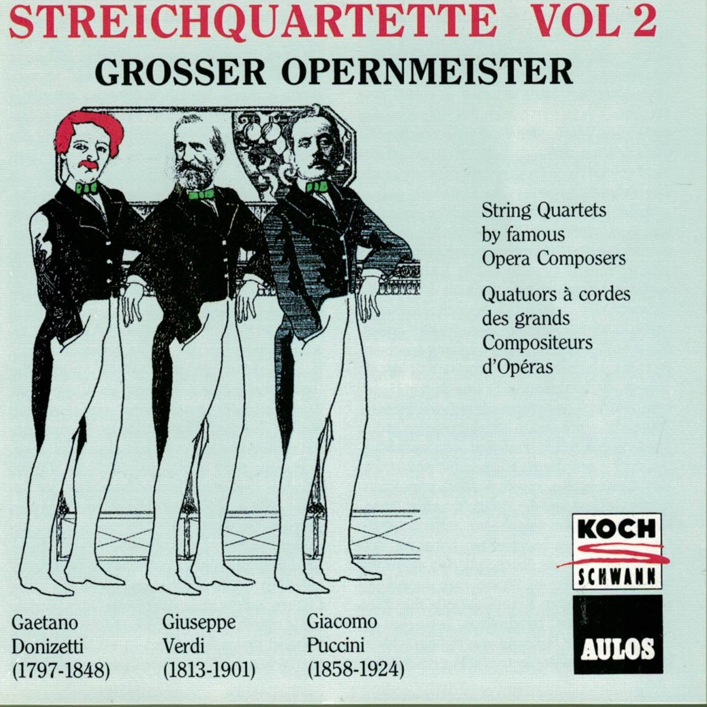 Streichquartette grosser Opernmeister, Vol. 2 Classical