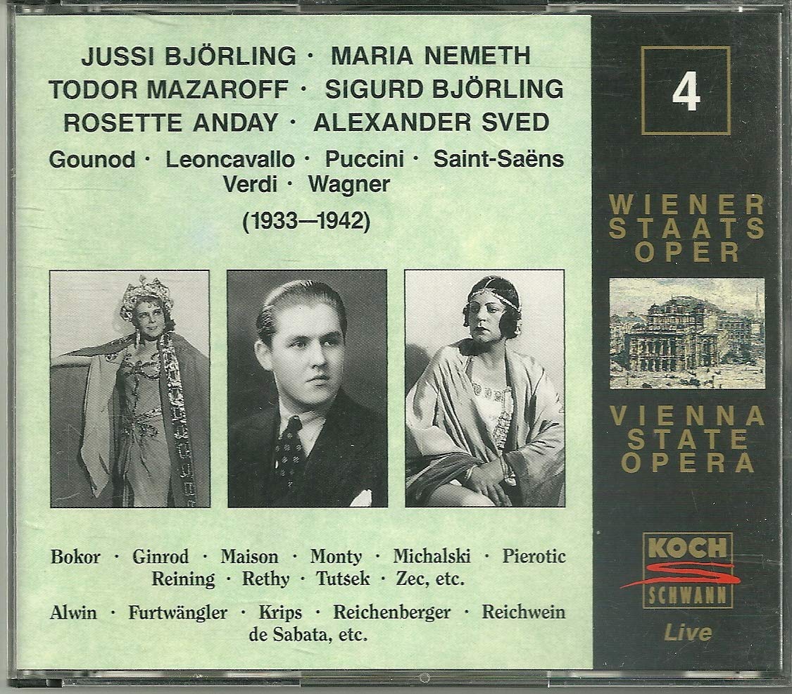 Edition Wiener Staatsoper Live Vol. 4 Classical